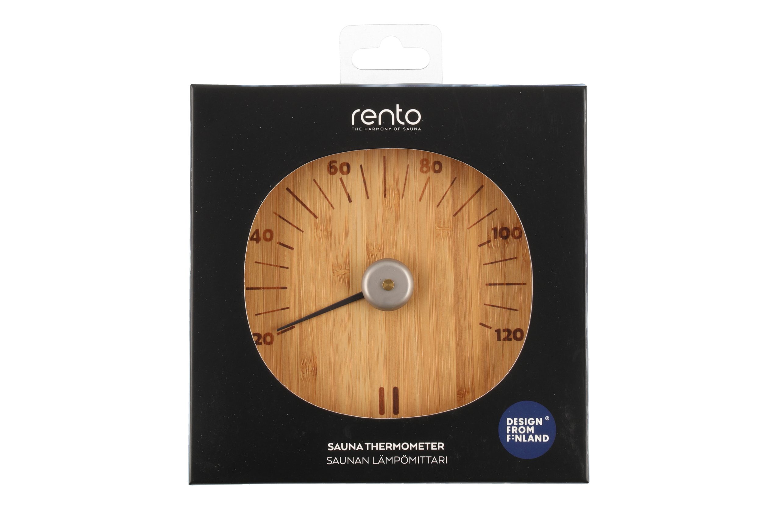 Rento Badstutermometer – Bambus - Bilde 2