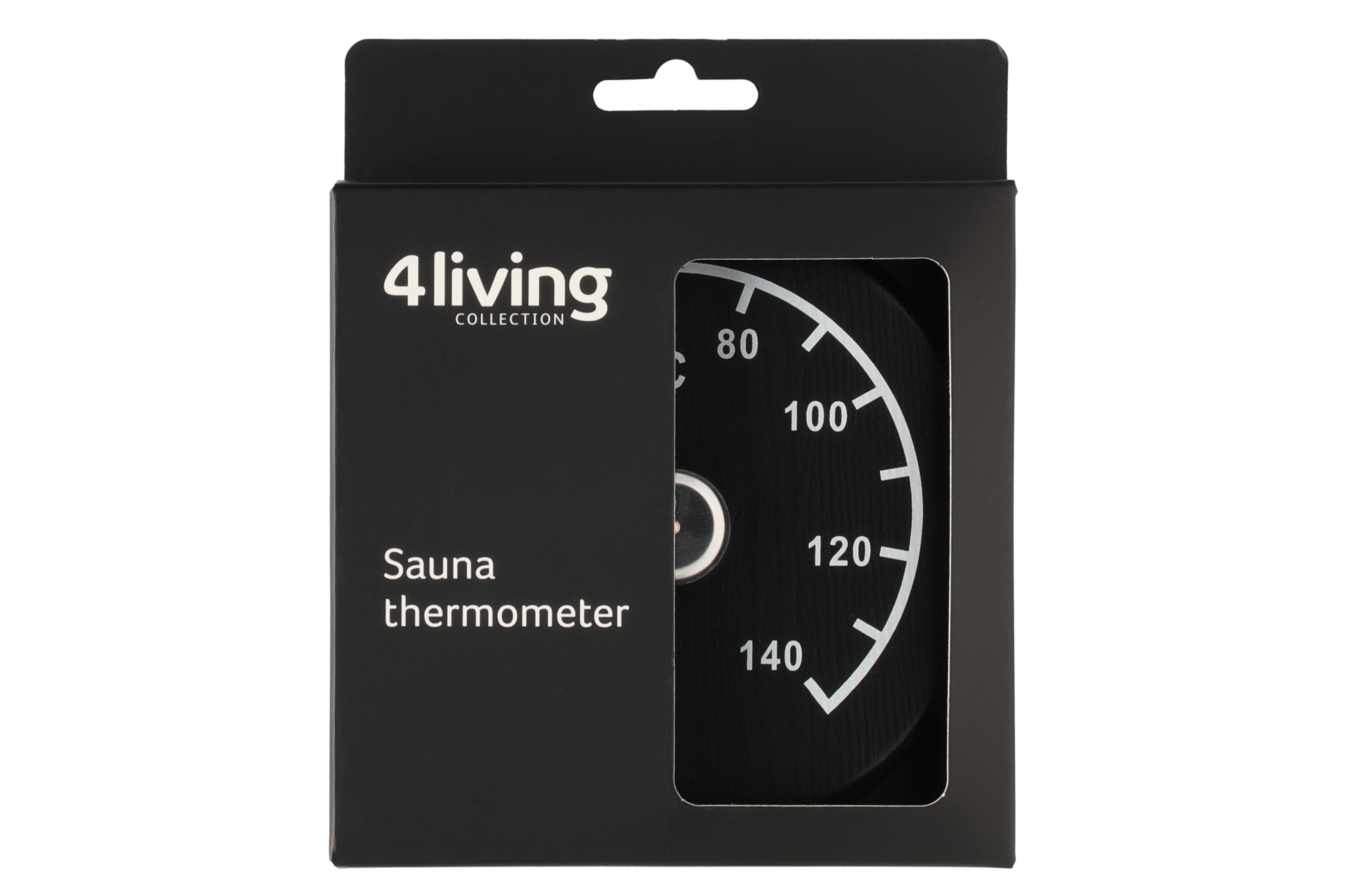 4Living Badstutermometer – Svart - Bilde 2