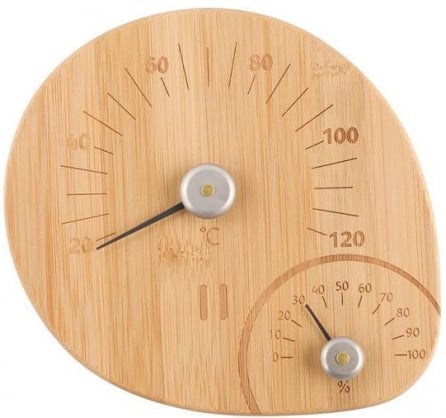 rento thermo hygrometer i bambus