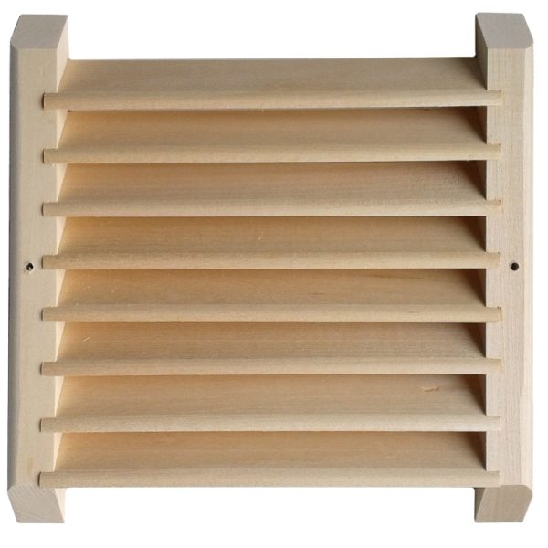 ventilasjonsrist i lind 185×185 mm