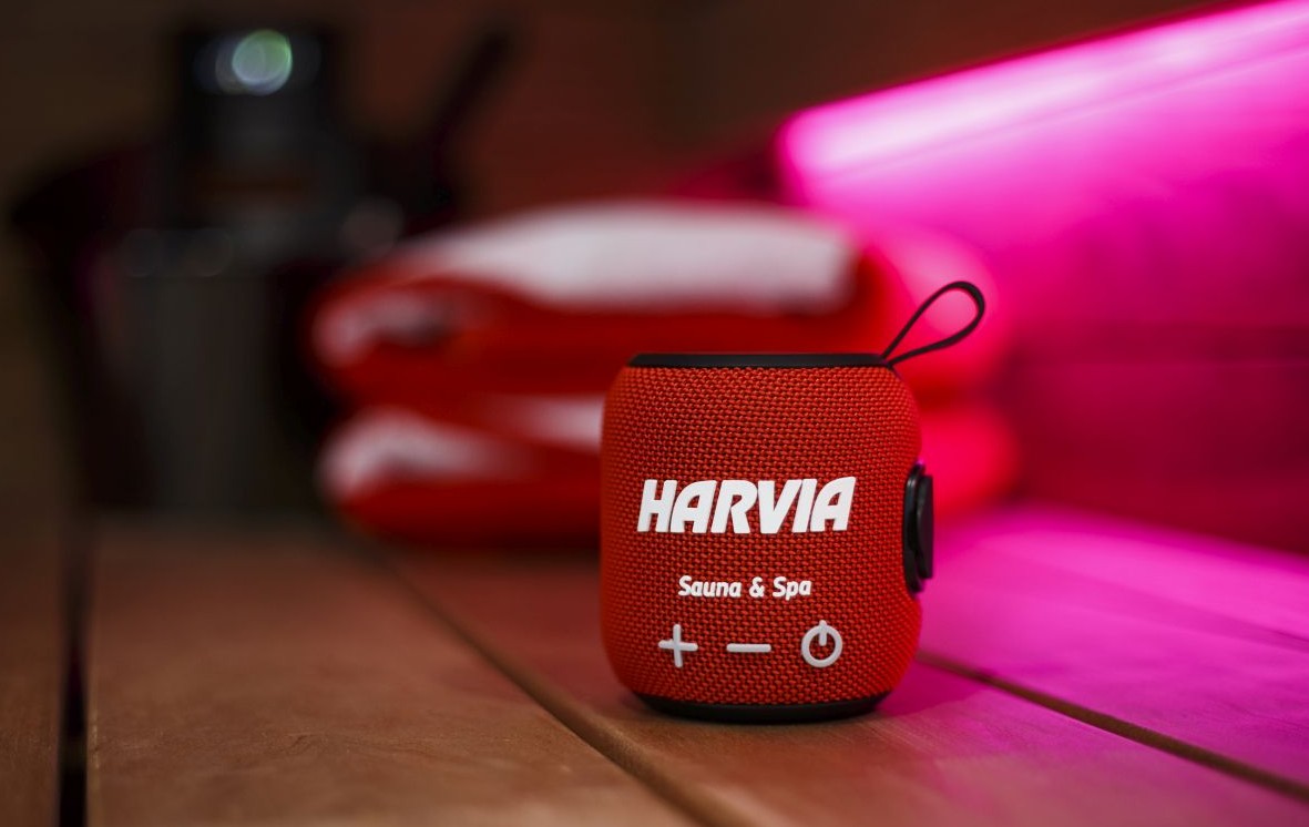 Trådløs høyttaler Harvia rød - Bilde 2