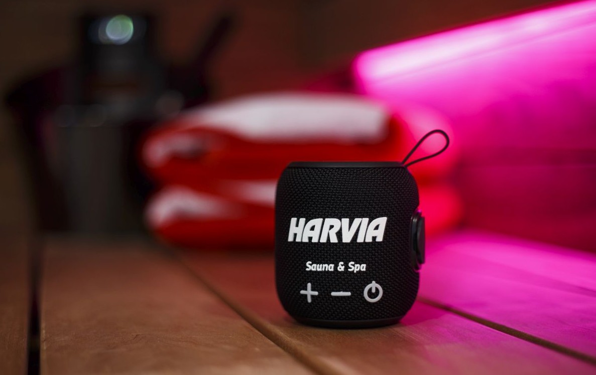 Trådløs høyttaler Harvia svart - Bilde 2